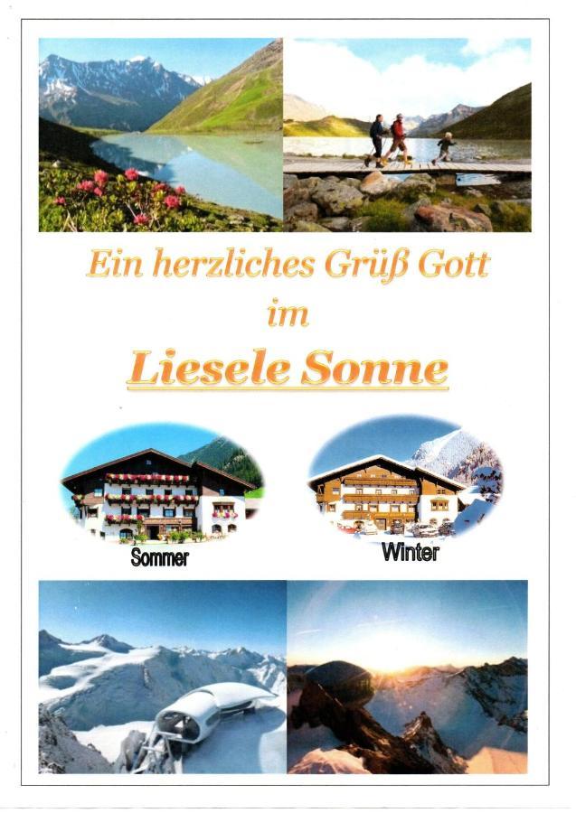 Hotel Restaurant Liesele Sonne Sankt Leonhard im Pitztal Ngoại thất bức ảnh